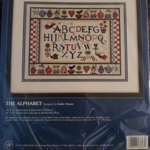 Alphabet Counted Cross Stitch Embroidery kit